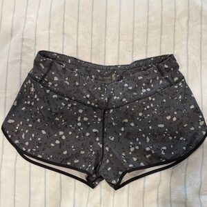 Smartwool Women's Black and Gray Athletic Shorts